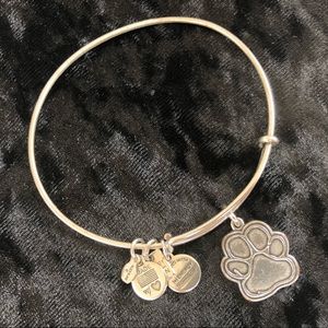 Alex and Ani Paw Print Bangle